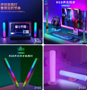 LAMPARA DE ESCRITORIO rgb