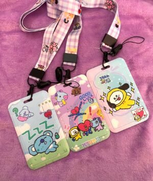 PORTA CREDENCIAL BTS
