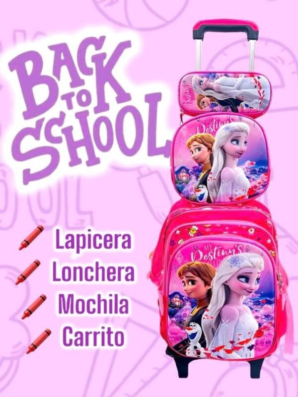 COMBO MOCHILA CARRITO