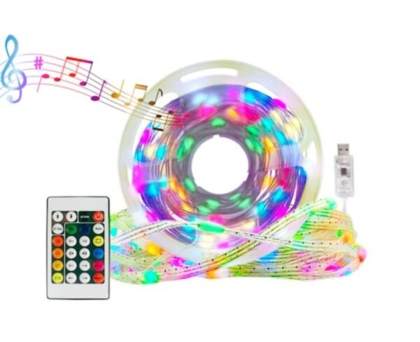 SERIE LED MUSICAL 10M