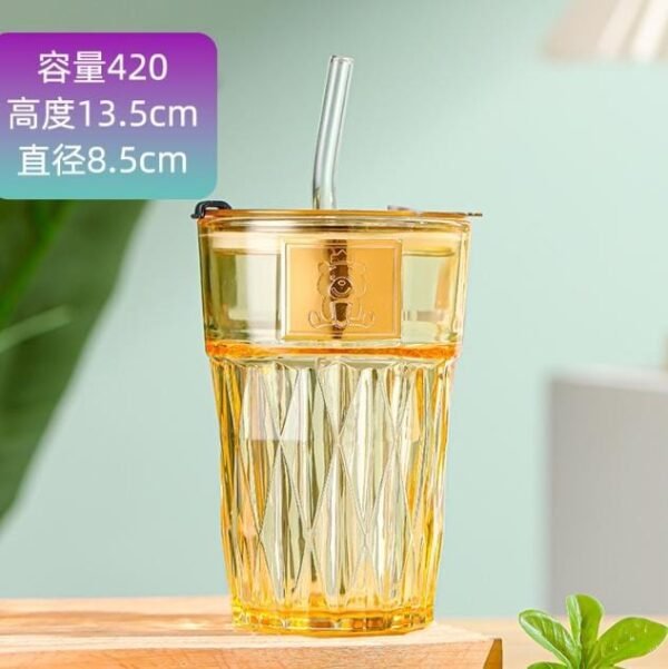 VASO VIDRIO COLORES