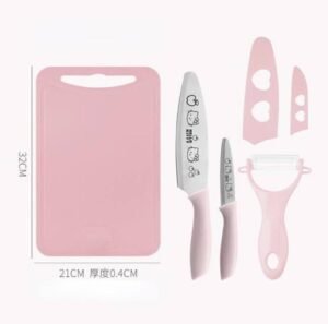 KIT CUCHILLOS KITTY 4948
