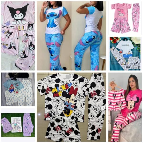 PIJAMA TRIO DAMA
