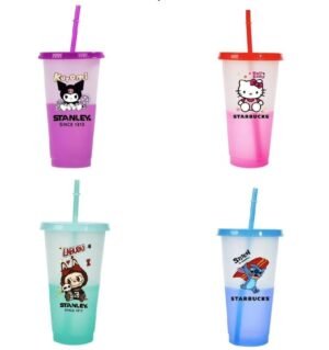 VASO TIPO STARBUCKS DISEÑOS