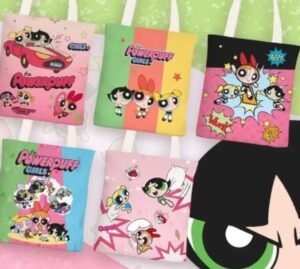 BOLSA TELA CHICAS SUPER PODEROSAS