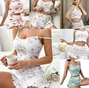 PIJAMA CONJUNTO BLANCA