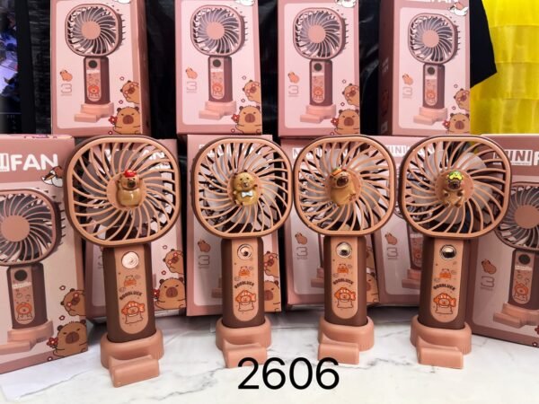 VENTILADOR CAPIBARA MANO