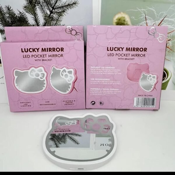 ESPEJO LED KITTY