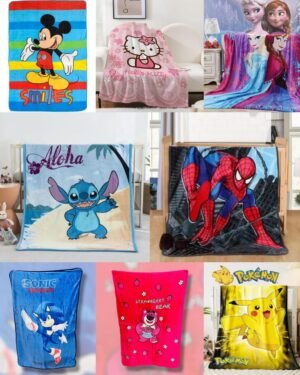 FRAZADA AFELPADA INFANTIL