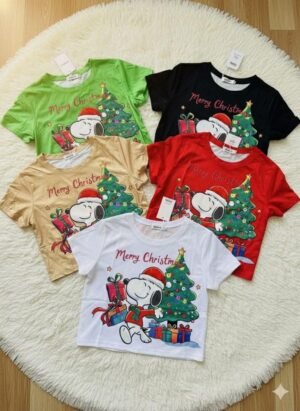 CROOP TOP SNOOPY