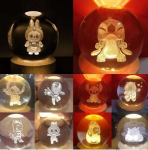 ESFERA CRISTAL CON LUZ