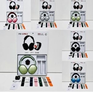 AUDIFONOS DIADEMA CON RELOJ