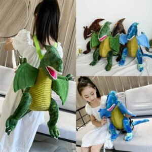 MOCHILA DINO PELUCHE