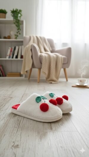 PANTUNFLA CHERRY BLANCA