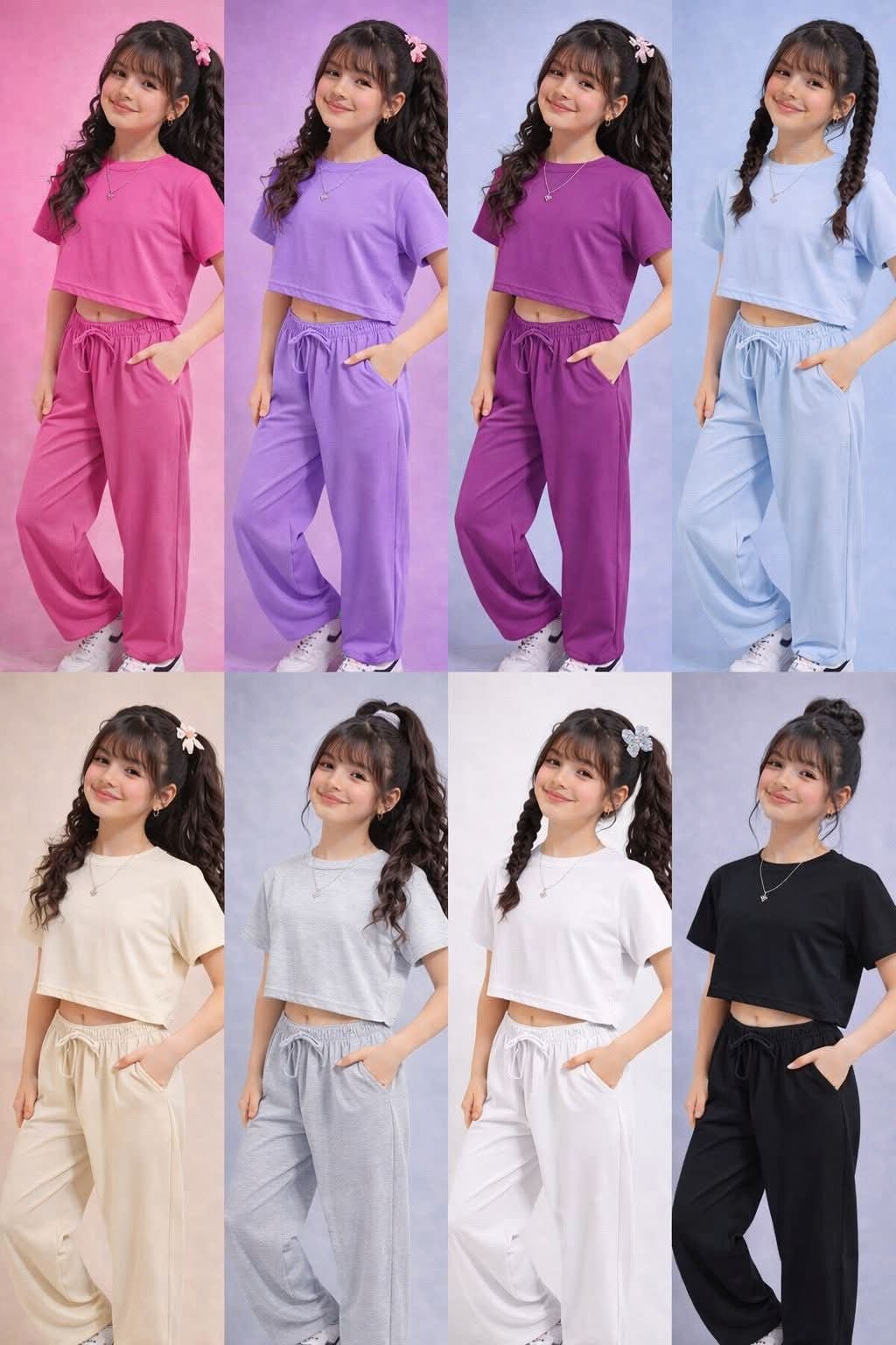 CONJUNTO CROP INFANTIL