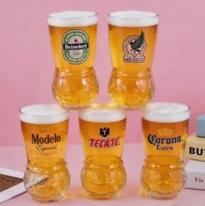 VASO DE VIDRIO PARA CERVEZA