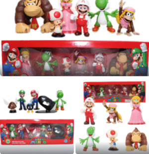 SET FIGURAS MARIO BROS