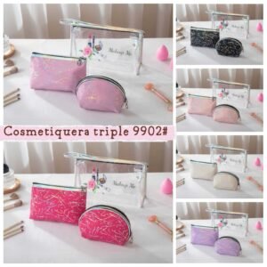 COSMETIQUERA TRIO