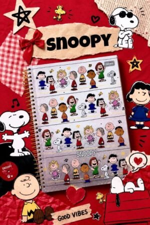LIBRETA SNOOPY