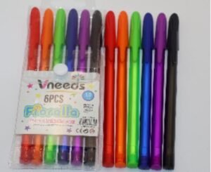 PLUMA COLORES 6 PZ