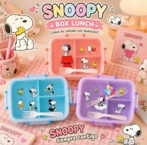 SET TUPPER SNOOPY