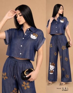 CONJUNTO KITTY PANTALON