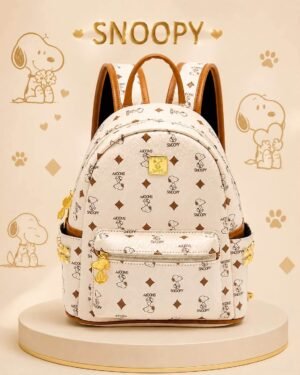 MOCHILA SNOOPY TIPO PIEL