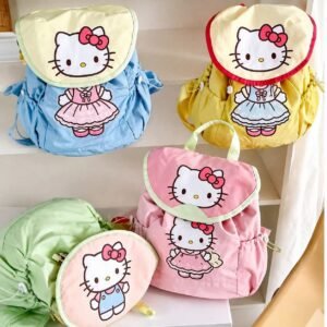 MOCHILA KITTY COLORES