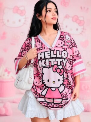 BLUSA HELLO KITTY ROSA