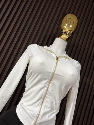JACKET ZIPPER DORADO