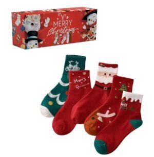 CALCETIN NAVIDAD 5PARES