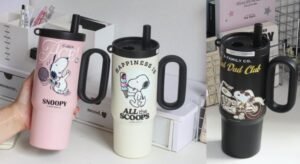 TERMO SNOOPY AGARRADERA