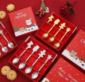 SET CUCHARAS NAVIDAD