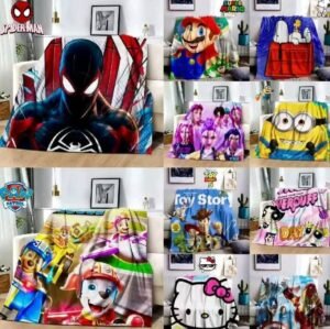 FRAZADA PERSONAJES
