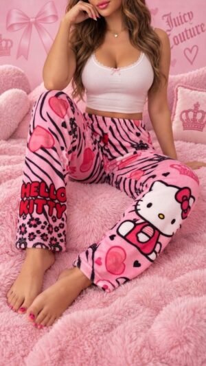 PANTALON KITTY FELPA