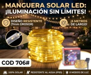 MANGUERA SOLAR 5M