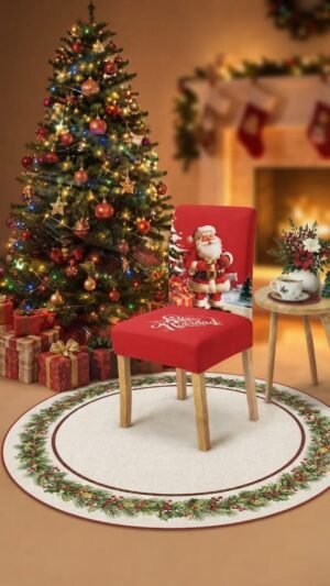 FUNDA SILLA NAVIDAD