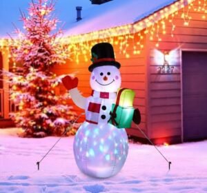 INFLABLE MUÑECO NIEVE 1.5
